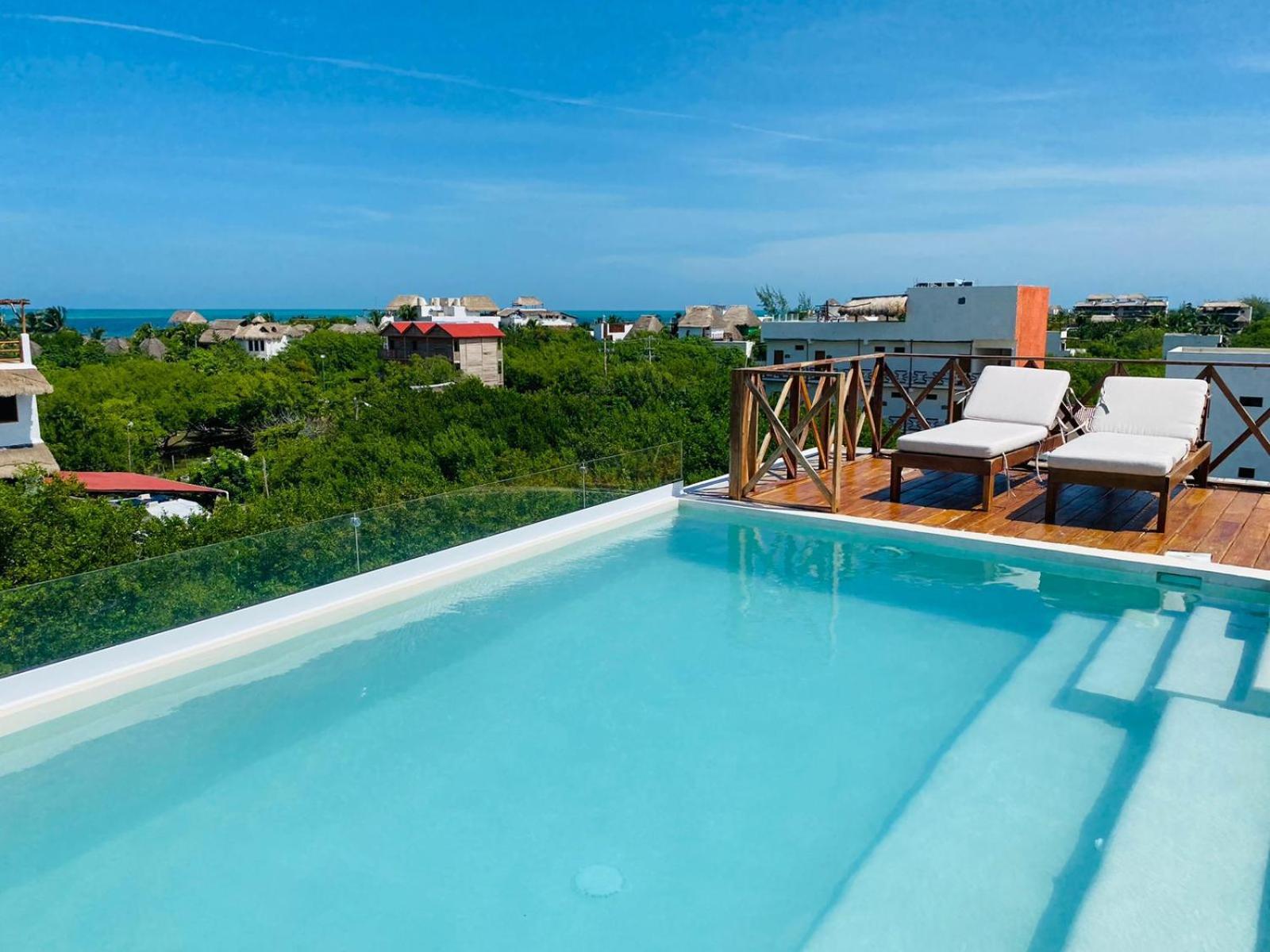 Apartamento Sunsteps Casa Holbox Exterior foto