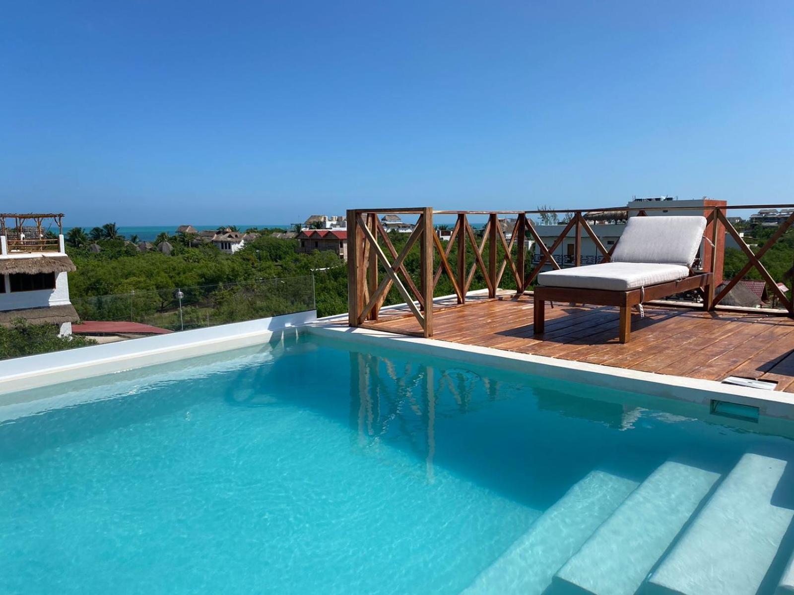 Apartamento Sunsteps Casa Holbox Exterior foto